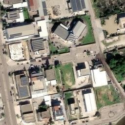 Mappa satellitare VIA THOMAS ALVA EDISON, Ruffano