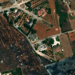 Mappa satellitare CONTRADA MARTINI, Racale