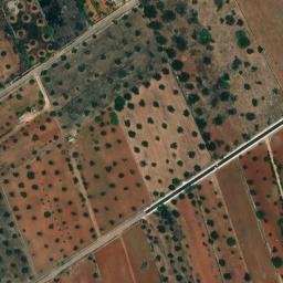 Mappa satellitare CONTRADA CAMPORE, Racale