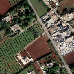 Mappa satellitare STRADA COMUNALE LAMIA, Taurisano