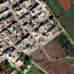 Mappa satellitare VIA ARNO, Ugento