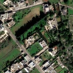 Mappa satellitare VIA MACURANO, Alessano