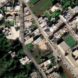 Mappa satellitare VIA PIANI, Alessano