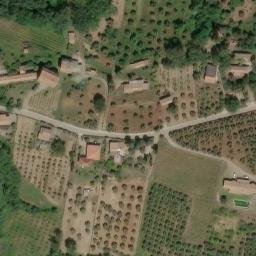Mappa satellitare STRADA COMUNALE CORRADO, Cervicati