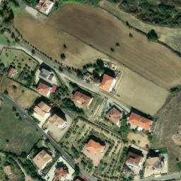 Mappa satellitare CONTRADA VERDURO, Luzzi