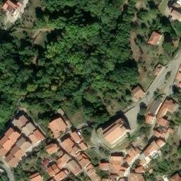 Mappa satellitare CONTRADA TRAVALE, Rovito