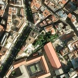 Mappa satellitare VIA LANUSEI, Cagliari