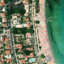 Mappa satellitare VIA TETI, Palermo
