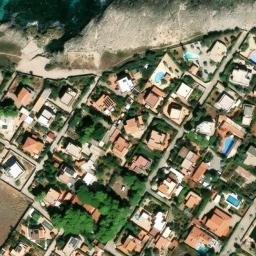 Mappa satellitare VIA NOCE, Carini