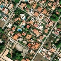 Mappa satellitare VIA TIGLI, Carini
