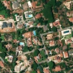 Mappa satellitare VIA BERNA, Palermo