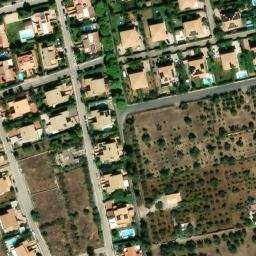 Mappa satellitare VIA GHIBLI, Carini