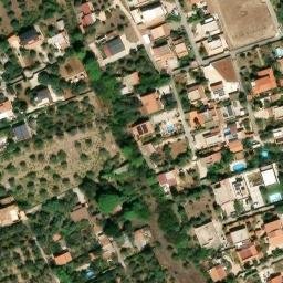 Mappa satellitare VIA BERNA, Carini