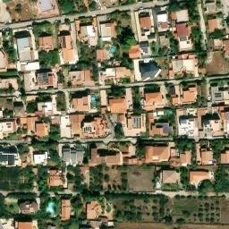 Mappa satellitare VIALE ZINNIE, Carini