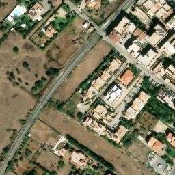 Mappa satellitare VIA DELLE CASE, Cinisi