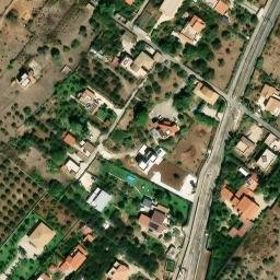 Mappa satellitare VIA GUGLIELMO MARCONI, Cinisi