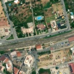 Mappa satellitare PIAZZA STAZIONE, Brolo