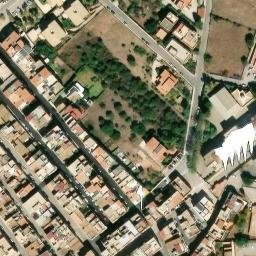 Mappa satellitare CORTILE IMPASTATO, Cinisi