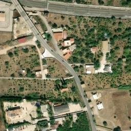 Mappa satellitare VIA CRETA, Carini