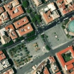 Mappa satellitare PIAZZA RUGGIERO SETTIMO, Palermo