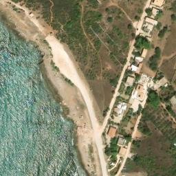 Mappa satellitare VIA SANREMO, Custonaci