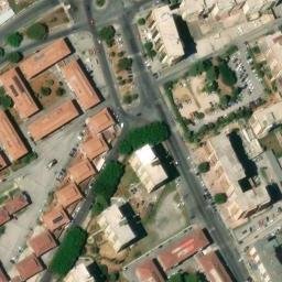 Mappa satellitare LARGO AKRAI, Palermo