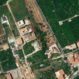 Mappa satellitare VIA CHIARANDA', Palermo