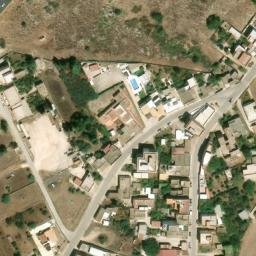 Mappa satellitare VIA ERICE, Custonaci