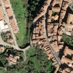 Mappa satellitare VIA ISNELLO, Castelbuono