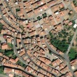 Mappa satellitare VIA CROCE, Malvagna