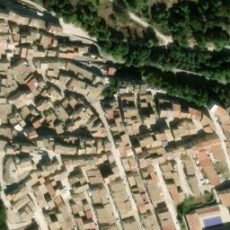 Mappa satellitare DISCESA CITRANO, Prizzi
