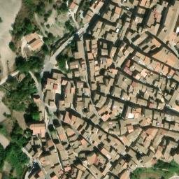 Mappa satellitare DISCESA SCARPULLA, Bisacquino