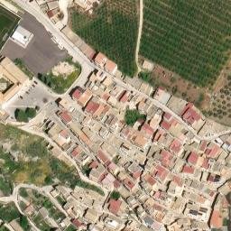 Mappa satellitare VIA QUARTANA, Burgio