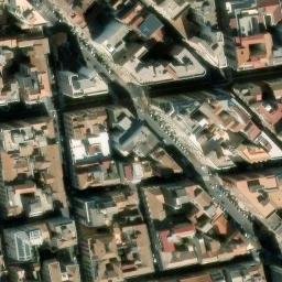 Mappa satellitare VIA PISA, Catania