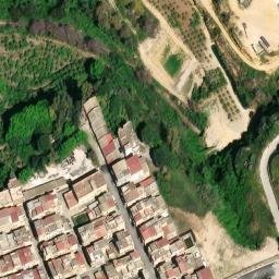 Mappa satellitare VIA CANALE, Ribera