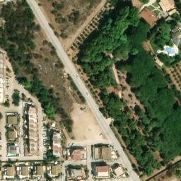 Mappa satellitare VIA VERRAZZANO, Ribera