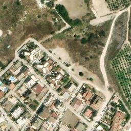 Mappa satellitare VIA DEI GLADIOLI, Ribera
