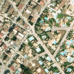 Mappa satellitare VIA DELLE MARGHERITE, Ribera