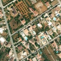 Mappa satellitare VIA ALFONSO CELI, Agrigento