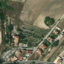 Mappa satellitare VIA UGO LA MALFA, Grammichele