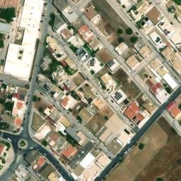 Mappa satellitare VIA UMBERTO SABA, Comiso