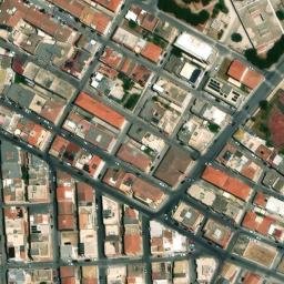 Mappa satellitare VIA AMPERE, Comiso