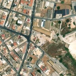 Mappa satellitare VIA SACRO CUORE, Comiso