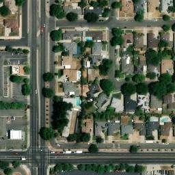 3141 E Holland Ave Fresno CA Satellite Map