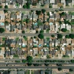 3830-3862 Ashlan Ave Fresno CA Satellite Map