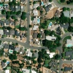 3981-3989 N Angus St Fresno CA Satellite Map