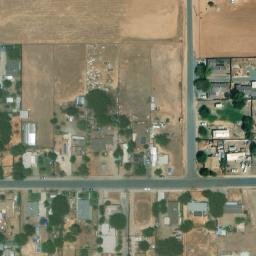 1778 E Crabtree Ave Porterville CA Satellite Map