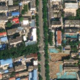 路西街道卫星地图