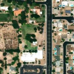 4019-4025 E St Charles Ave Phoenix Satellite Map