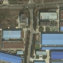 蚌埠工业园区卫星地图